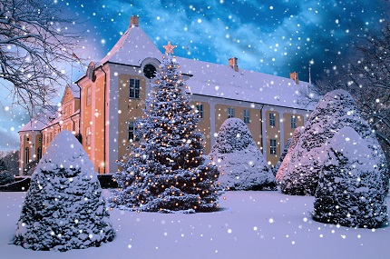 Jul på Gavnö slott